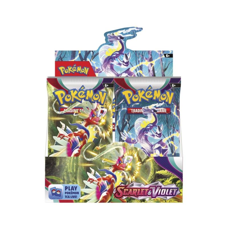 Scarlet Violet Booster Box Voorkant