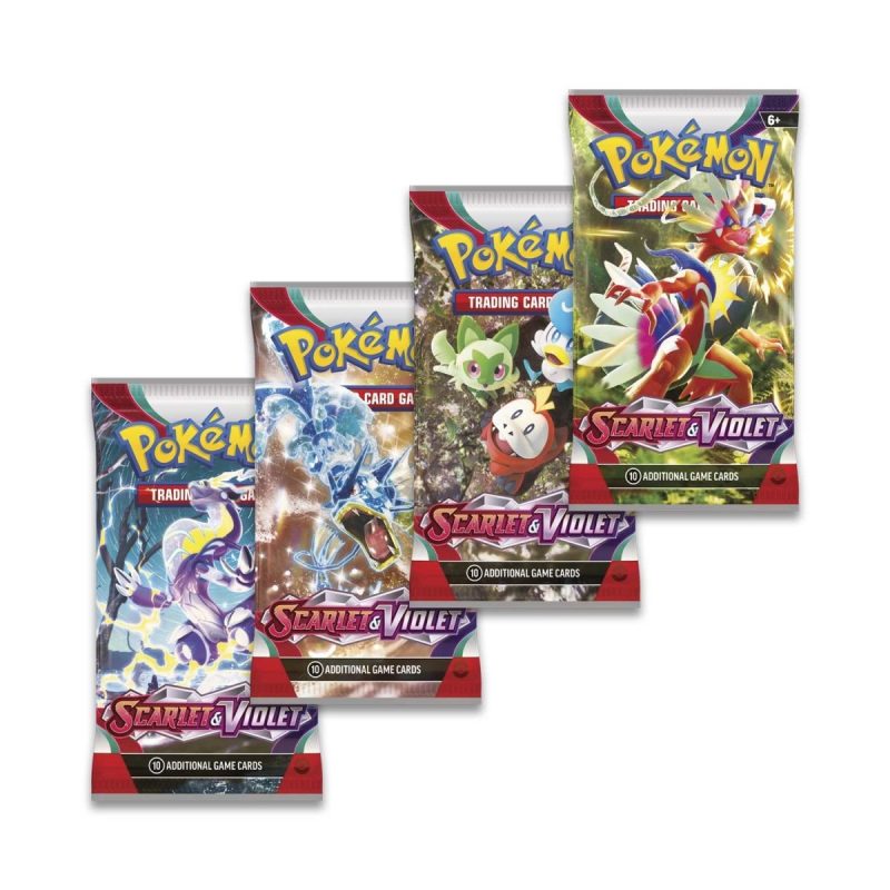 Scarlet Violet 4 Packs