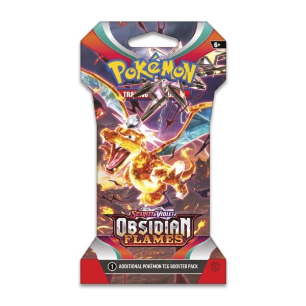 Obsidian Flames Sleeved Booster Charizard