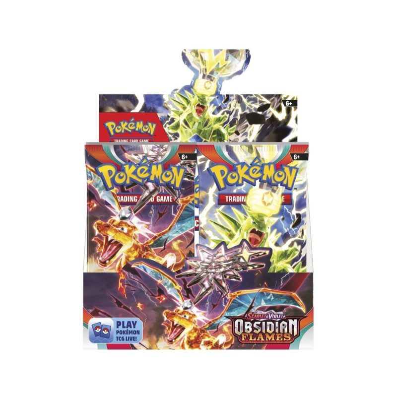 Obsidian Flames Booster Box Front