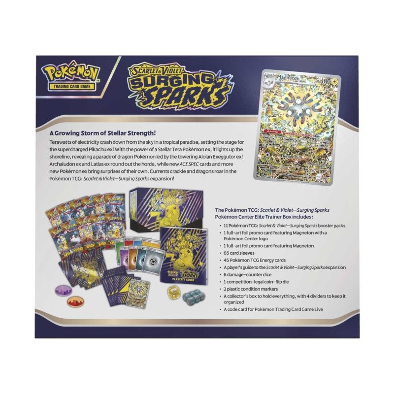 Surging Sparks Elite Trainer Box Achterkant