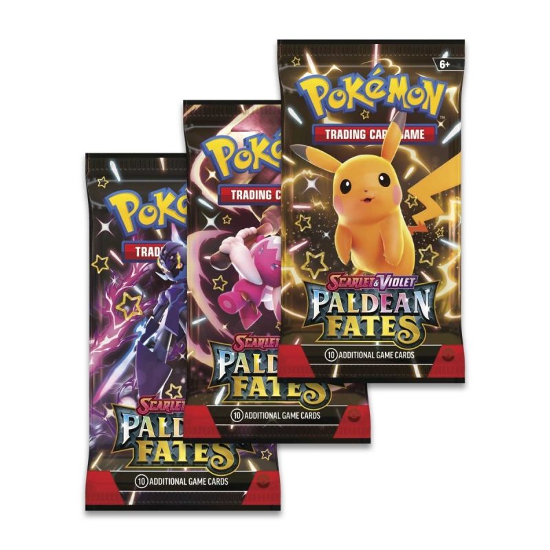 Paldean Fates 3 Packs