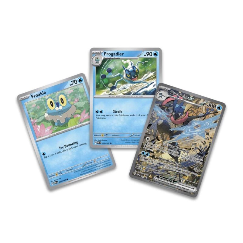 Shrouded Fable Greninja ex Special Illustration Collection Promo Cards