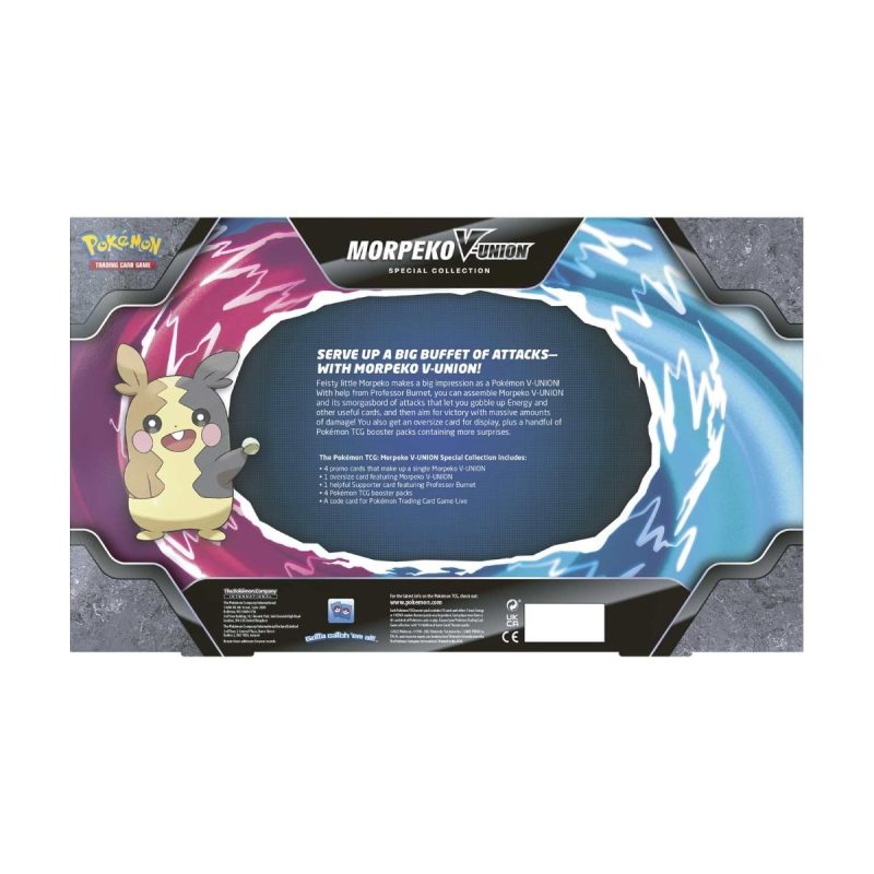 Pokémon TCG: Morpeko V-UNION Special Collection achterkant