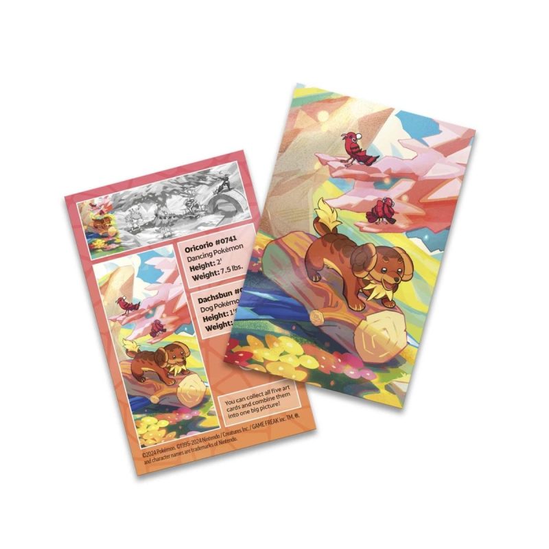 Vibrant Paldea Mini Tin (Oricorio & Dachsbun) - Afbeelding 2