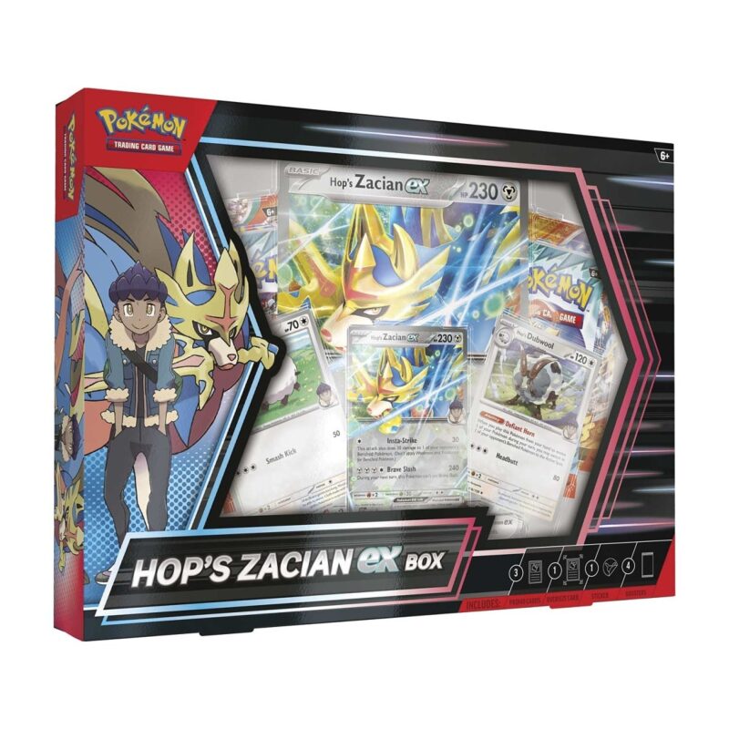 Hop's Zacian ex Box