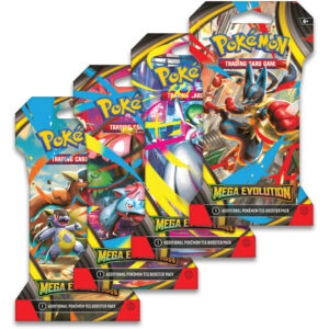 Mega Evolution Sleeved Booster Pack Arts