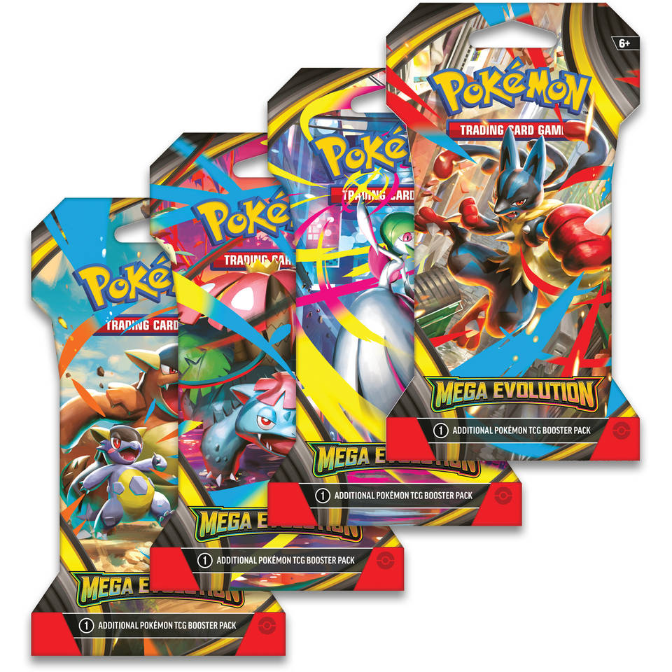 Mega Evolution Sleeved Booster Pack Arts