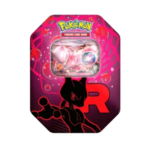 Team Rocket's Mewtwo ex tin