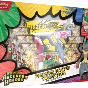 Ascended Heroes Premium Poster Collection (Mega Lucario)